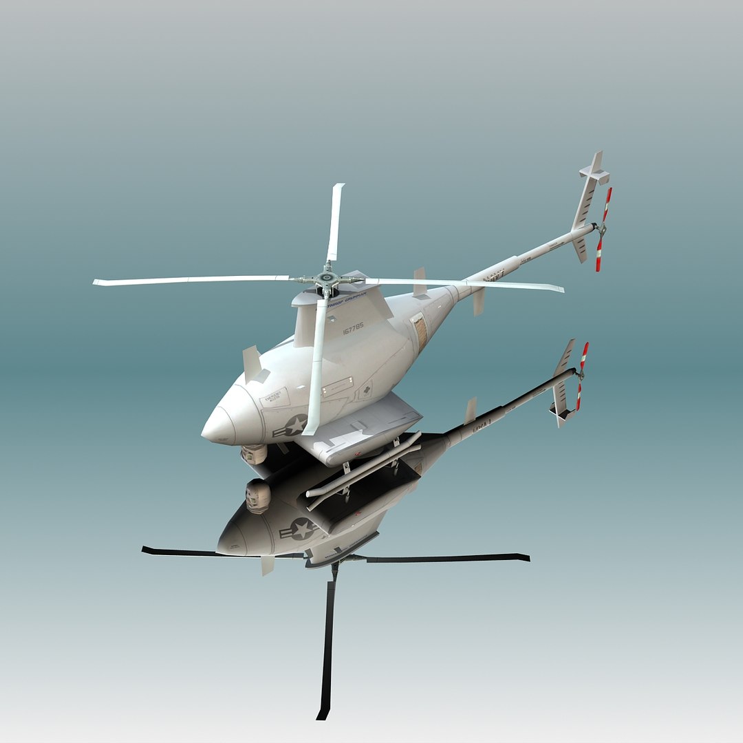 3d Northrop Mq-8 Scout
