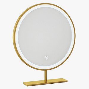 3D Tabletop Makeup Mirror model