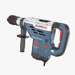 3d model rotary hammer