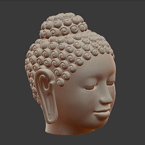 buddha head model