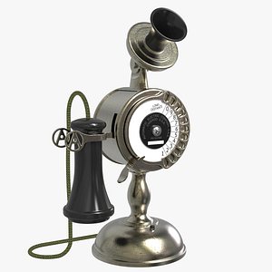 Dial Candlestick Phone