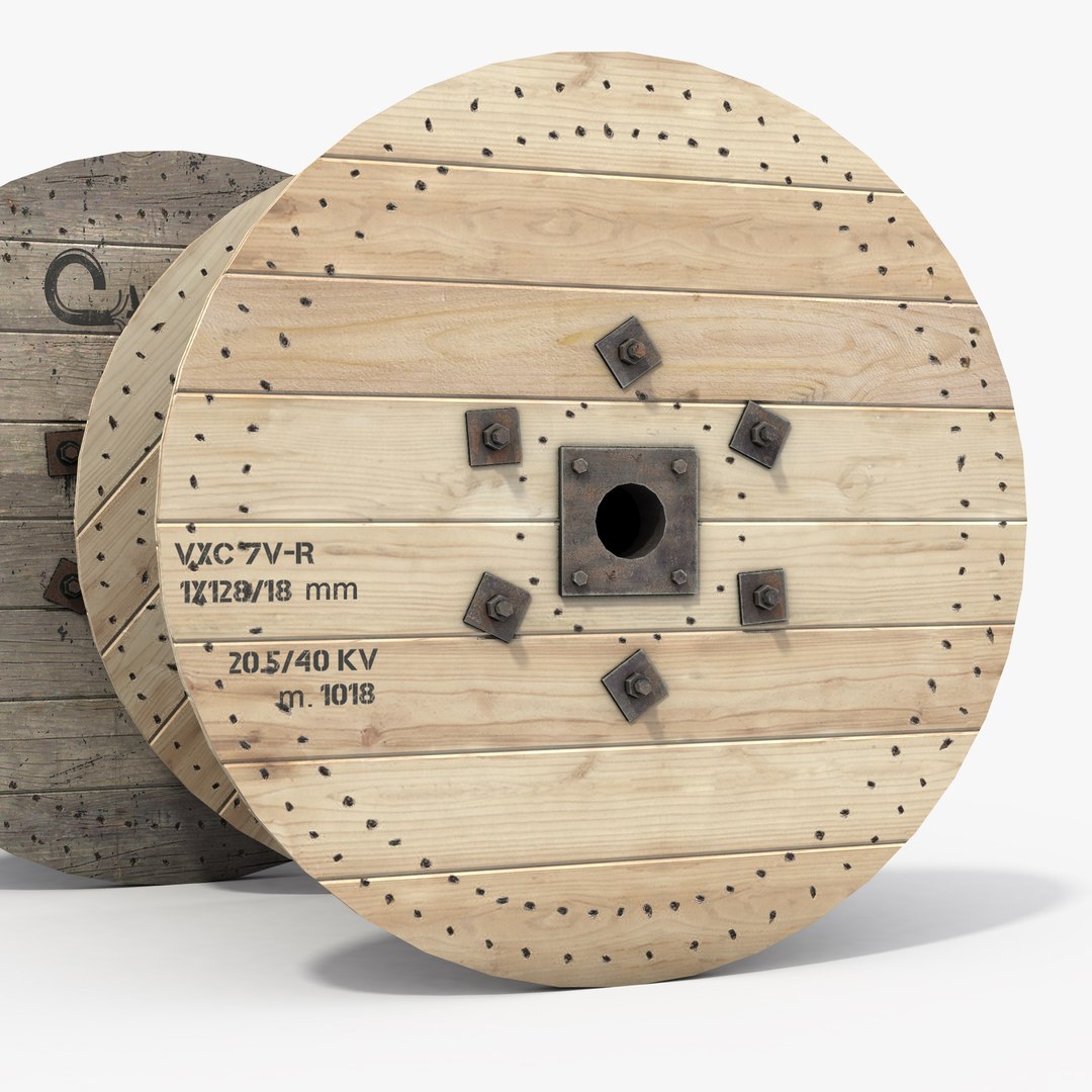 4,146 Wooden Cable Reel Images, Stock Photos, 3D objects