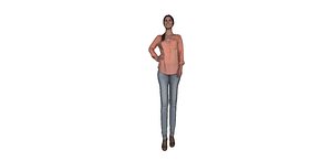 b k 3d model