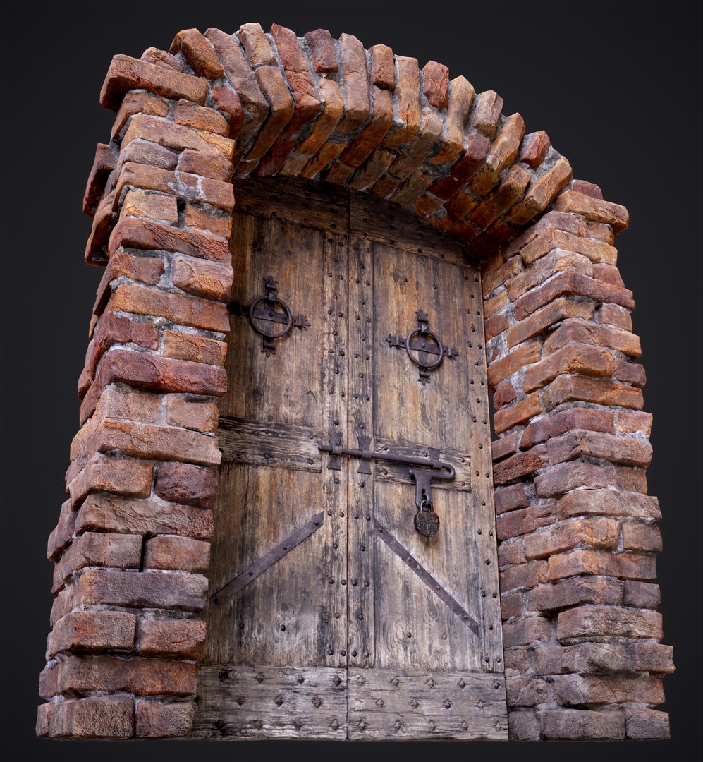 3D old door medieval model https://p.turbosquid.com/ts-thumb/pF/HnUs1S/AI/z01_025/jpg/1700266617/1920x1080/fit_q87/0bf070b615137106f29e9a89d8fee9c0896457c0/z01_025.jpg