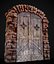3D old door medieval model