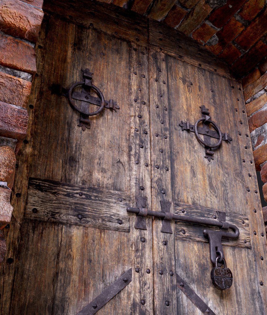 3D old door medieval model https://p.turbosquid.com/ts-thumb/pF/HnUs1S/pp/z01_024/jpg/1700266614/1920x1080/fit_q87/4b1f9b1472b2819e65f34099ac9ab24d2173043f/z01_024.jpg