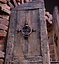 3D old door medieval model