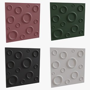 Bubbles 3D Wall Panel