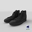 Basketball Leather Shoes Chuck Taylor 3D model