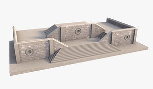 Classic White Stairs model