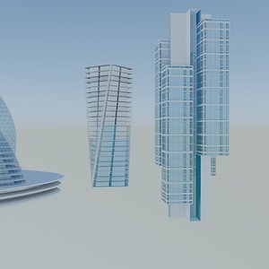 Future Buildings 3D model