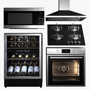 A set of kitchen appliances from IKEA and Innocenti 1