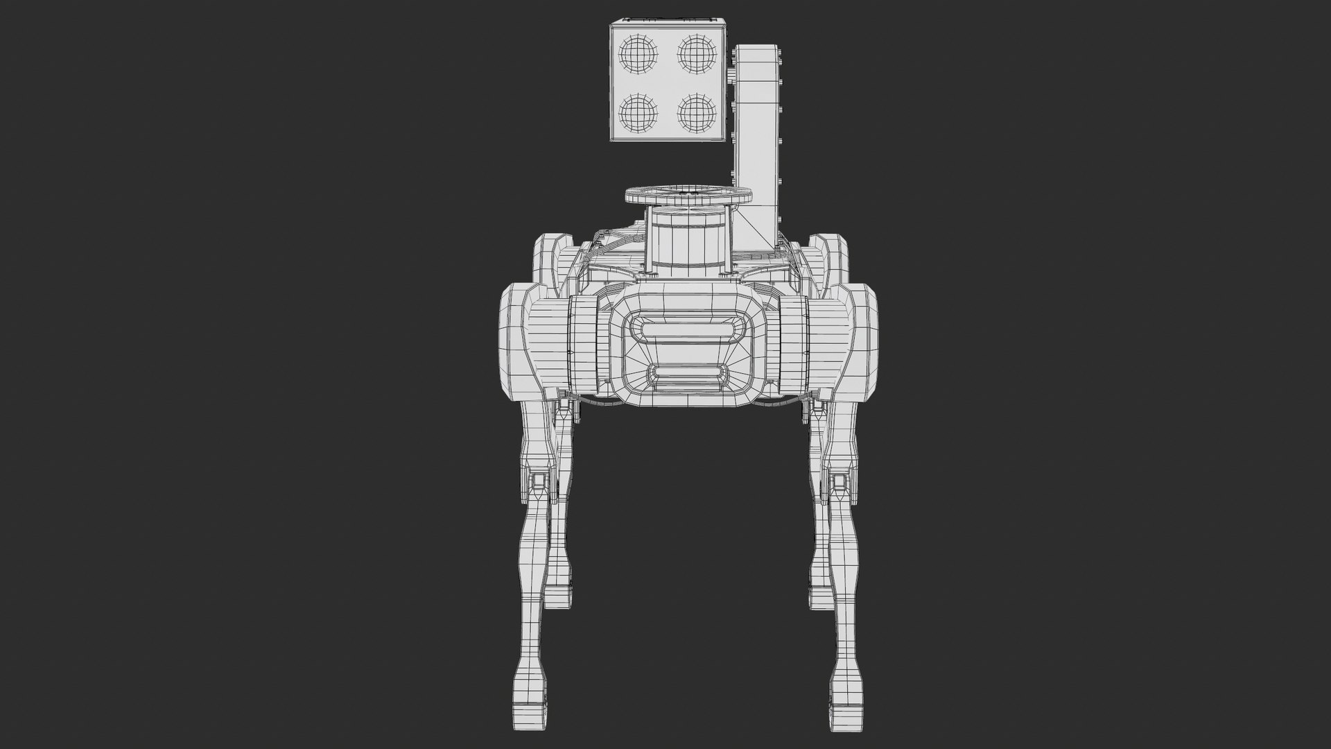 3D Rigged Anti Aircraft Military Robot Dog X20 Jueying Deep Robotics PBR model https://p.turbosquid.com/ts-thumb/pF/S1QB5H/0P/screenshot009/png/1780601357/1920x1080/fit_q87/cf73bd5b3c4c26de432105486aa1187889800442/screenshot009.jpg
