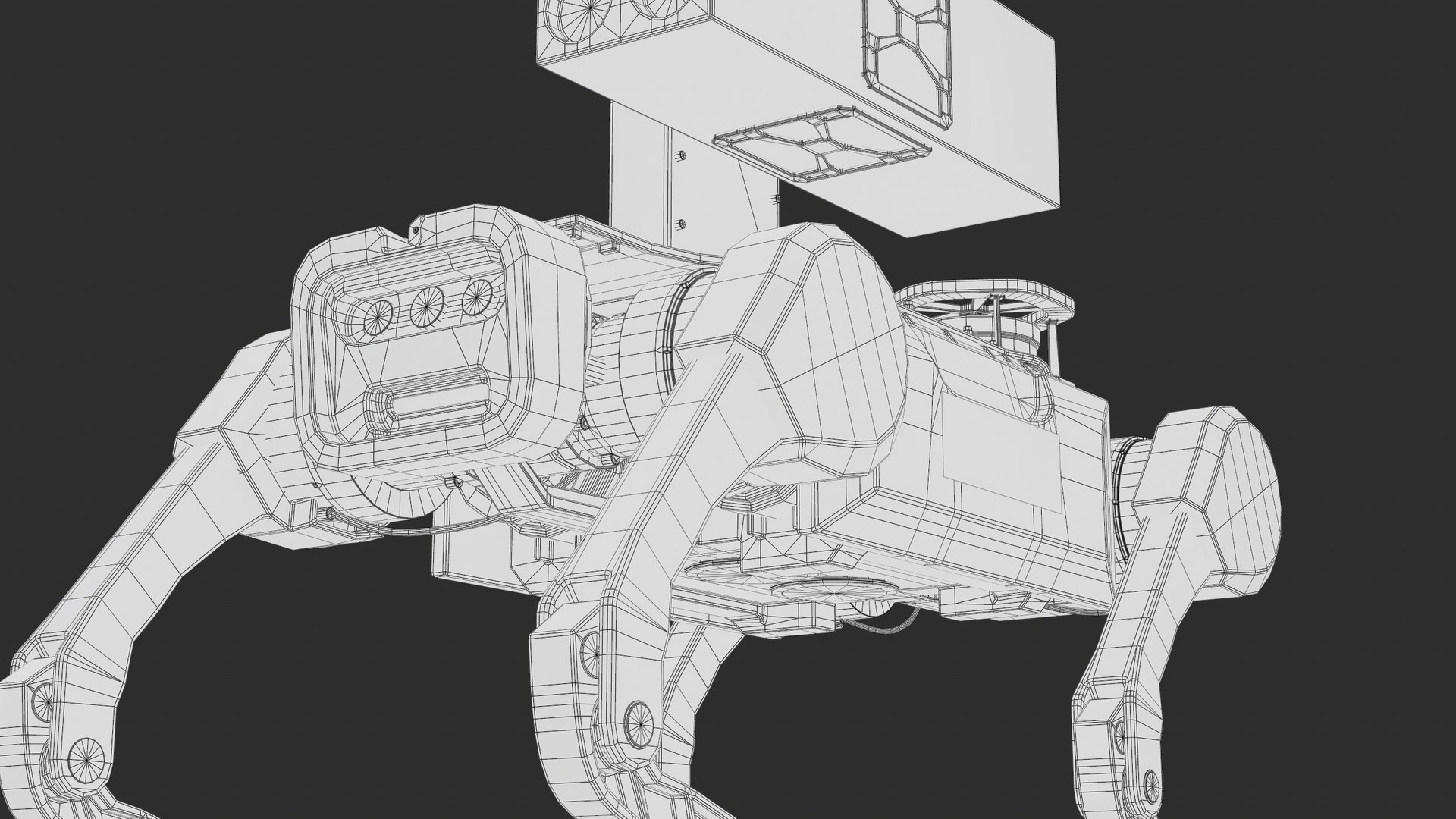 3D Rigged Anti Aircraft Military Robot Dog X20 Jueying Deep Robotics PBR model https://p.turbosquid.com/ts-thumb/pF/S1QB5H/2U/screenshot057/png/1780601368/1920x1080/fit_q87/61be0dca361f0070b52eefc30883b8e4b17770f4/screenshot057.jpg