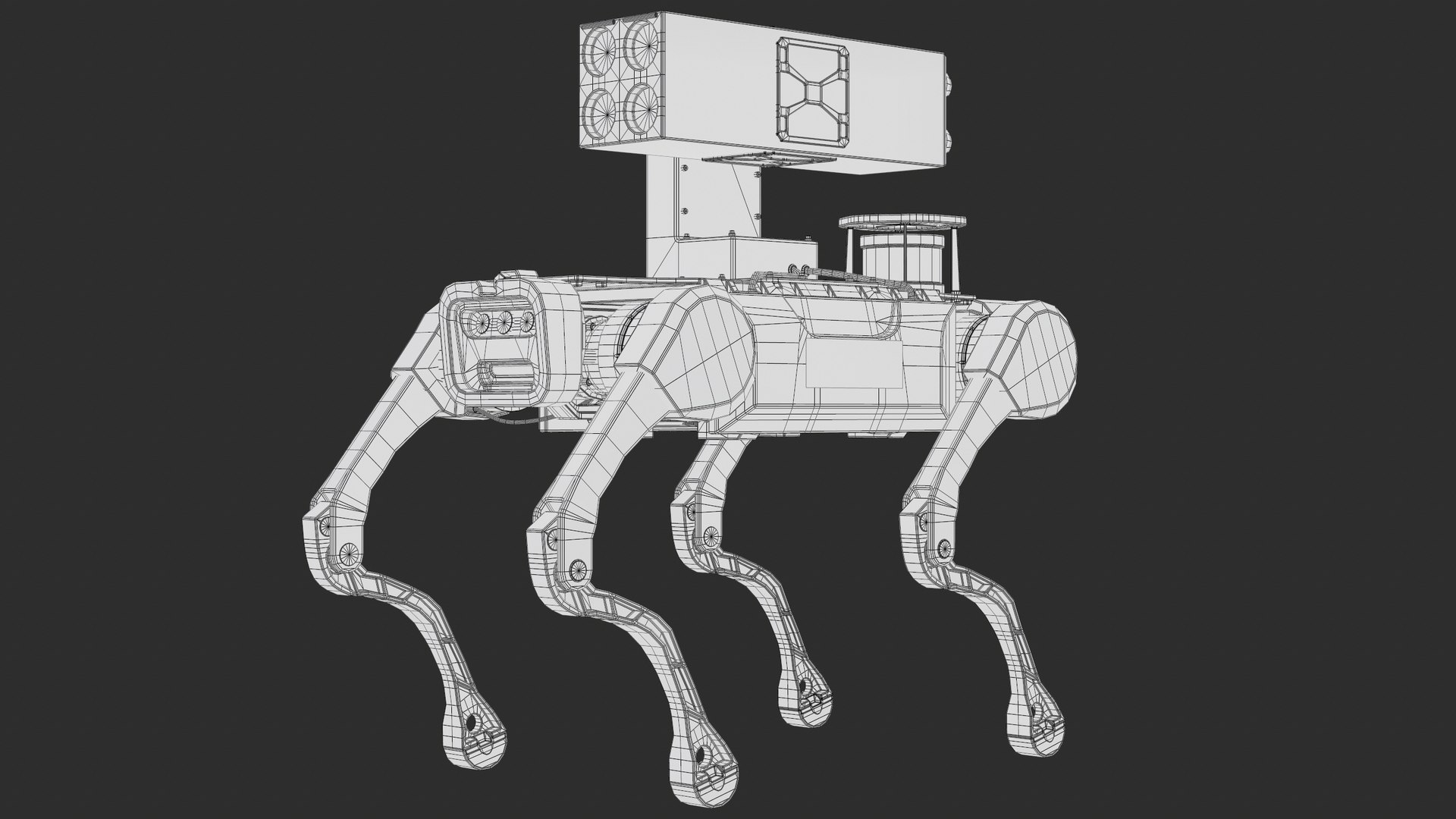 3D Rigged Anti Aircraft Military Robot Dog X20 Jueying Deep Robotics PBR model https://p.turbosquid.com/ts-thumb/pF/S1QB5H/KP/screenshot025/png/1780601361/1920x1080/fit_q87/0ff9b213b178c02241432ba16b68653ba8041072/screenshot025.jpg