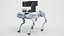 Robô militar antiaéreo equipado com cão X20 da Jueying Deep Robotics PBR