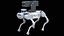 Robô militar antiaéreo equipado com cão X20 da Jueying Deep Robotics PBR