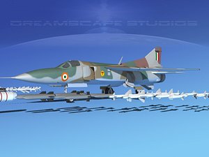 dxf mig-23 flogger b fighter