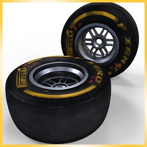 2013 formula 1 pirelli 3d model