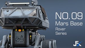 Pbr-Mars Rovers Series - Exploration Vehicles 3D