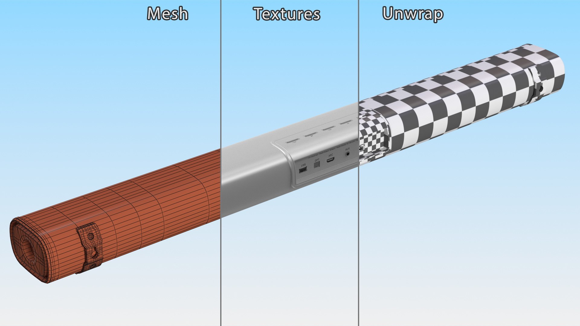Soundbar 3D model https://p.turbosquid.com/ts-thumb/pF/i4DJH0/cc/soundbar3dsmodel017/jpg/1664196635/1920x1080/fit_q87/1d0e7f7576ad77777323447c23874f84526ea270/soundbar3dsmodel017.jpg