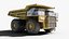 Stylized BelAZ 75600 Rigged Truck
