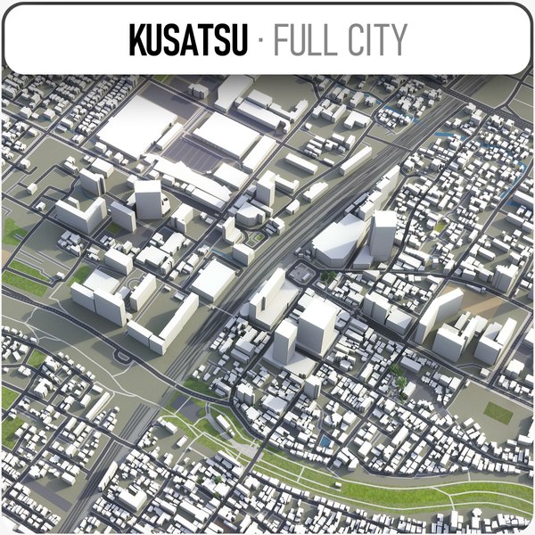 kusatsu surrounding - 3D