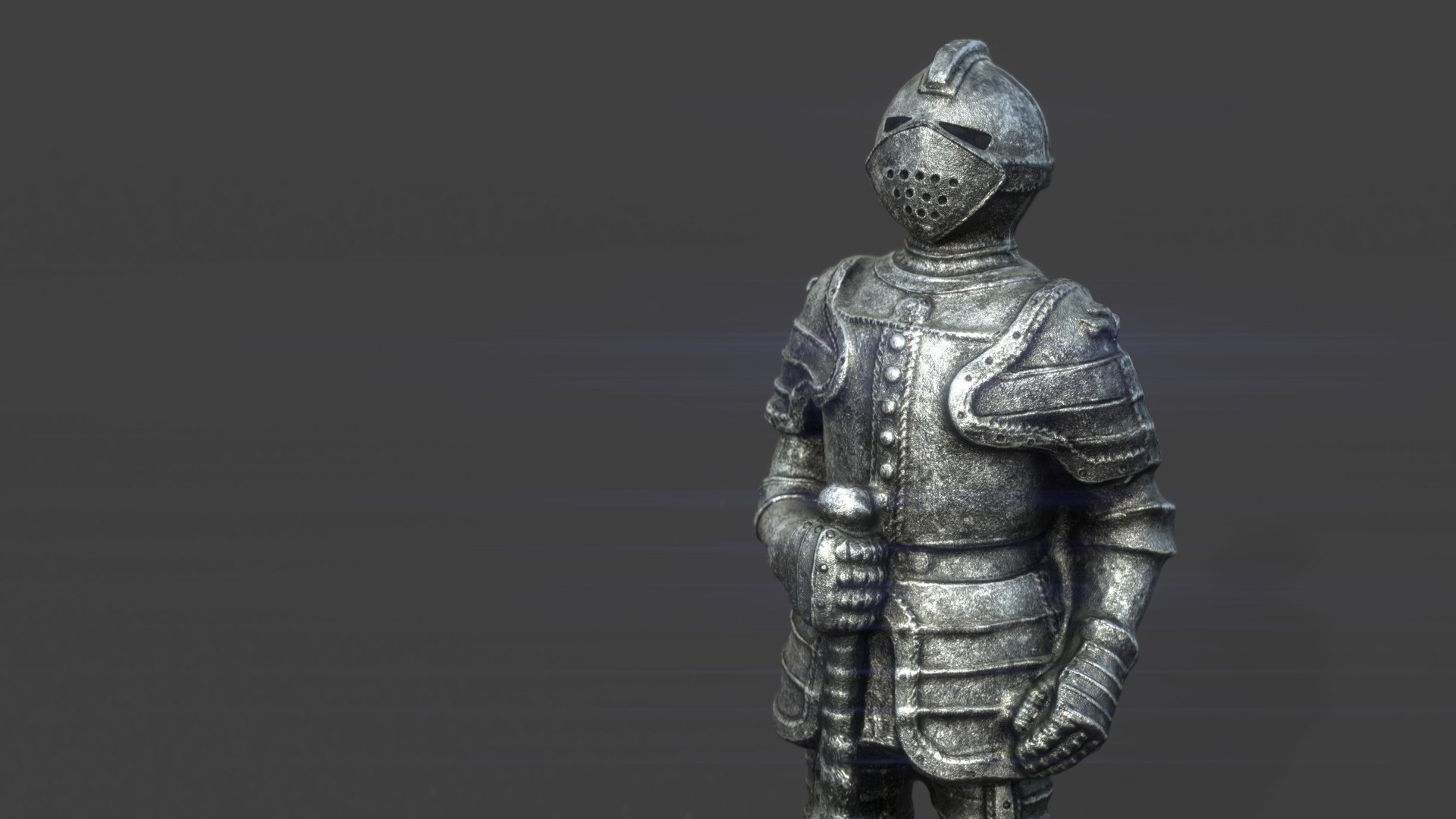 3D Medieval Knight Statue 4 - TurboSquid 1571861