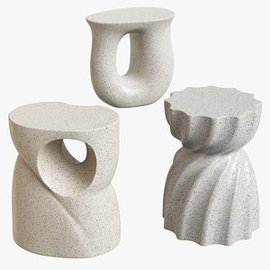 Ceramic tables Urban Outfitters 3D