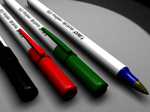 bic pens 3ds