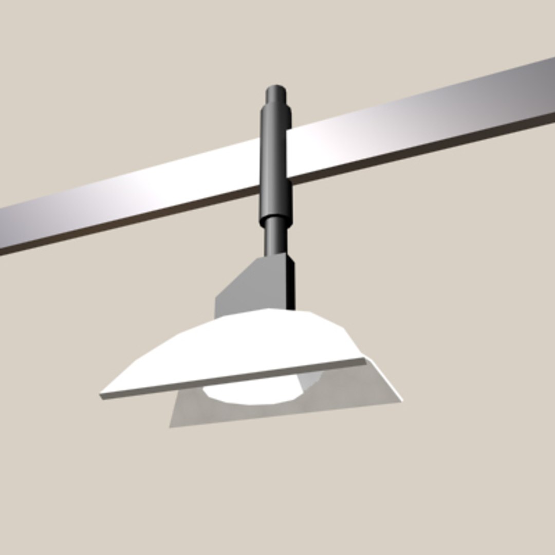 track lighting 3d model