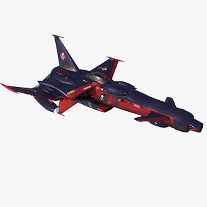 3D model Harlock Space wolf