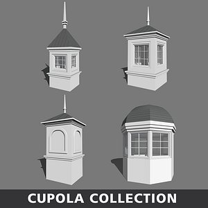 3D model cupola