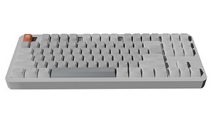 Computer Keyboard 87B D 3D model