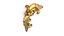 Classic carved corner decor ornament cnc 3d printing stl 10