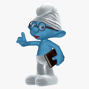 c4d smurf brainy