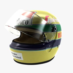 Ayrton Senna Helmet 1984