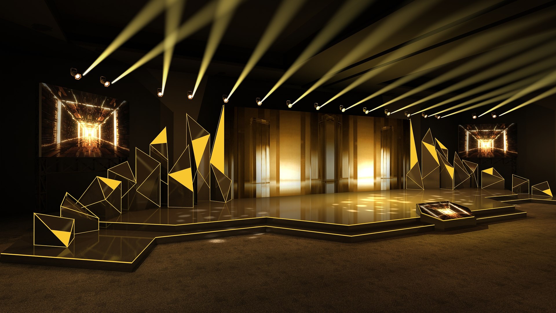 3D Meeting Hall Esports Stage - TurboSquid 2431699