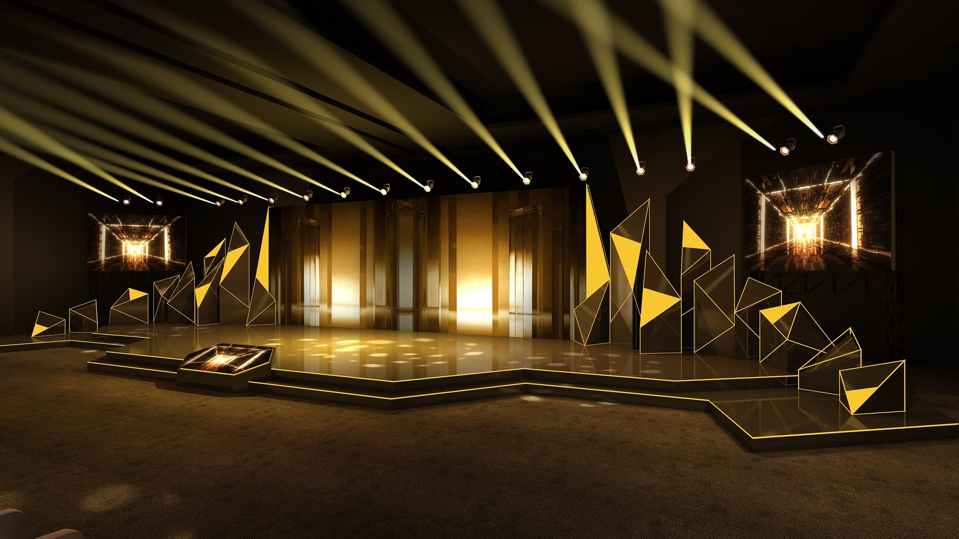 3D Meeting Hall Esports Stage - TurboSquid 2431699
