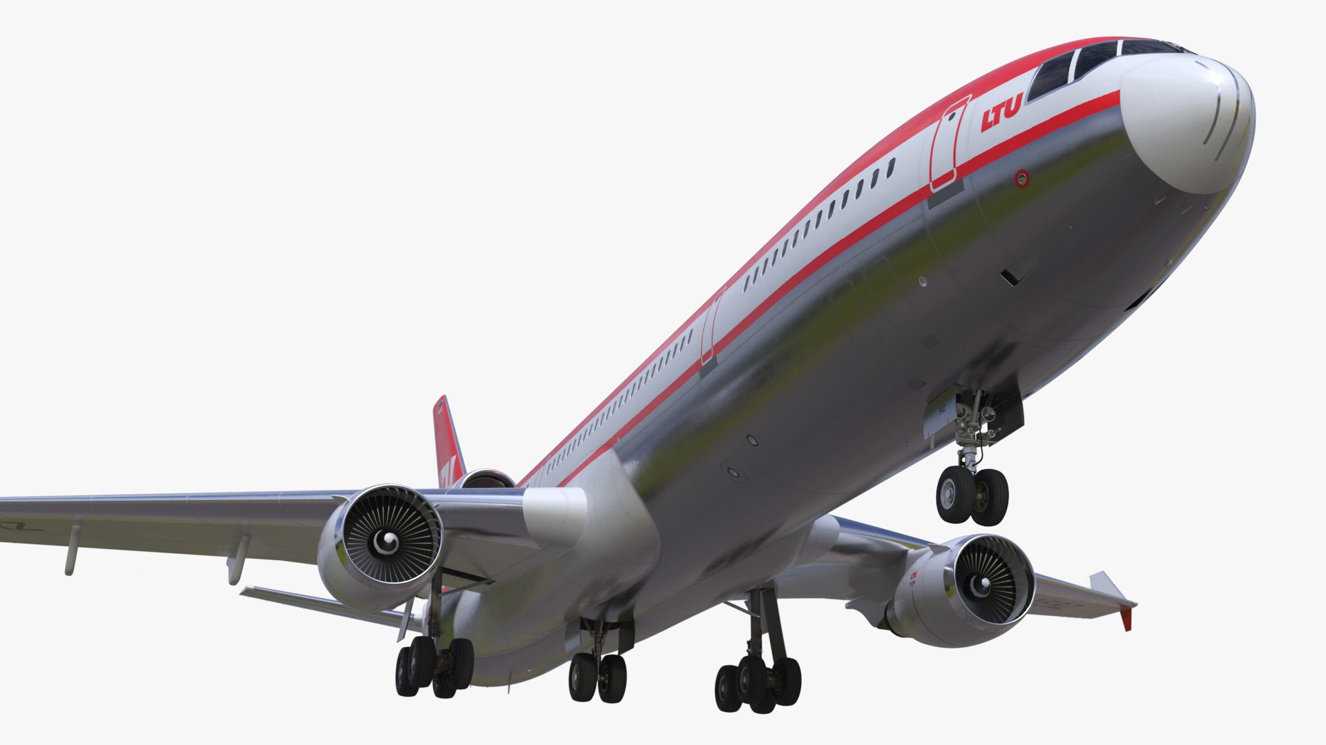 LTU International Airways McDonnell Douglas MD-11 3D model preview