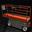 scissor lift 3d model