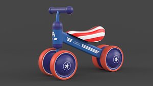 Baby Balance Bike 3D