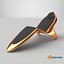 Swissolina - Lounge Chair GOLD 3D model