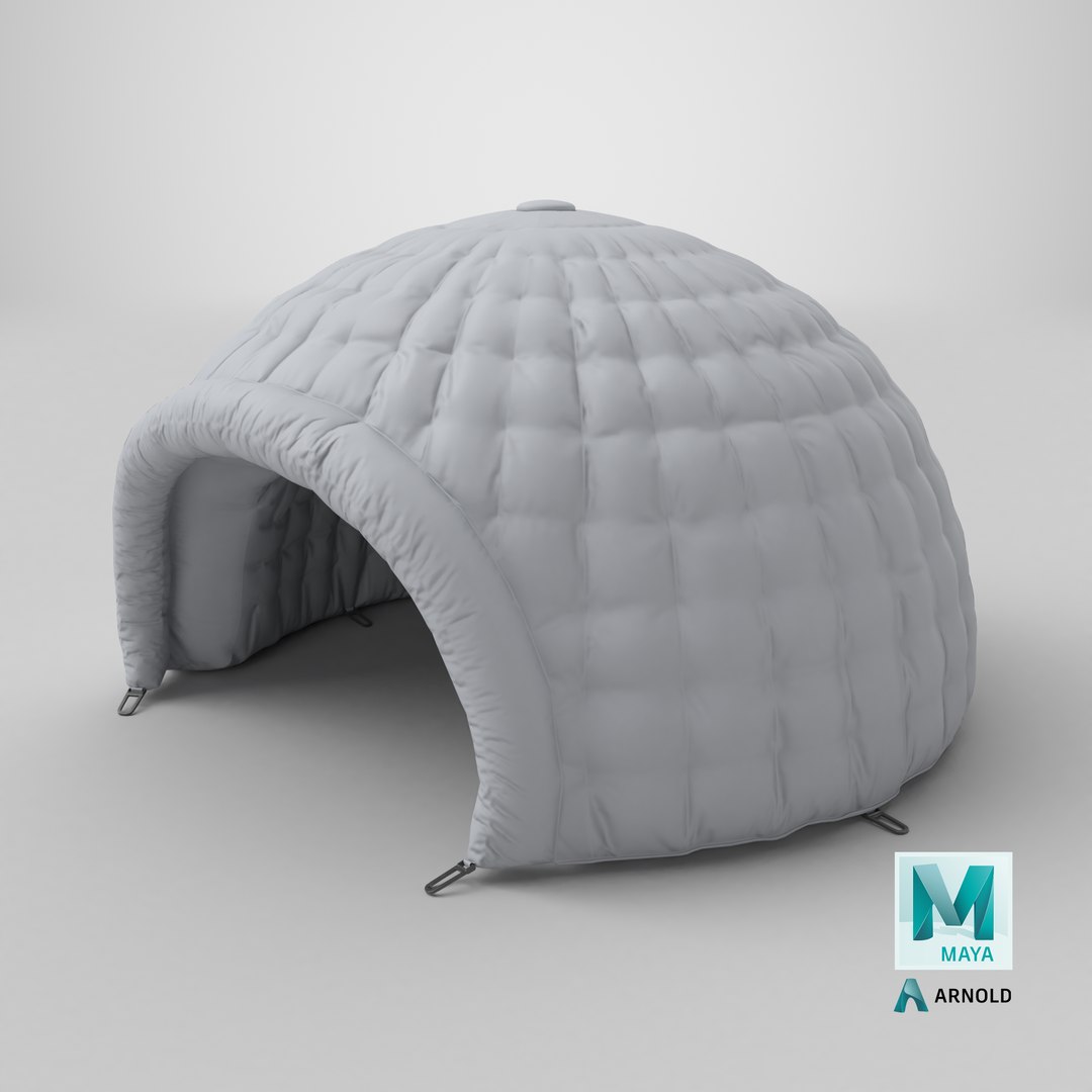 3D Inflatable Igloo Tent White model https://p.turbosquid.com/ts-thumb/pG/T4zNVE/8R/stemcell_maya_arnold_render/png/1716377680/1920x1080/fit_q87/b63f91d917f028ae2cdae635577b99556f0a3b2b/stemcell_maya_arnold_render.jpg