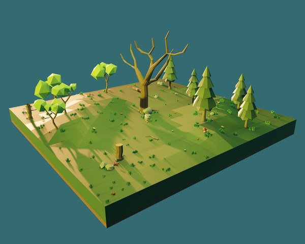 Floresta Mágica Modelo 3D - TurboSquid 1136213