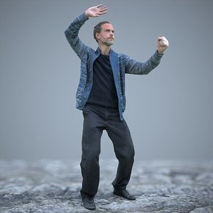Kung Fu Master Zen Pose