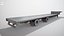 Drop Deck Semi-Trailer - LODs No Textures