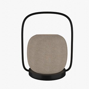 3D Modern Zen Lantern - Minimalist Portable Lamp