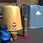 Waste sorting boxes