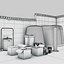 Waste sorting boxes